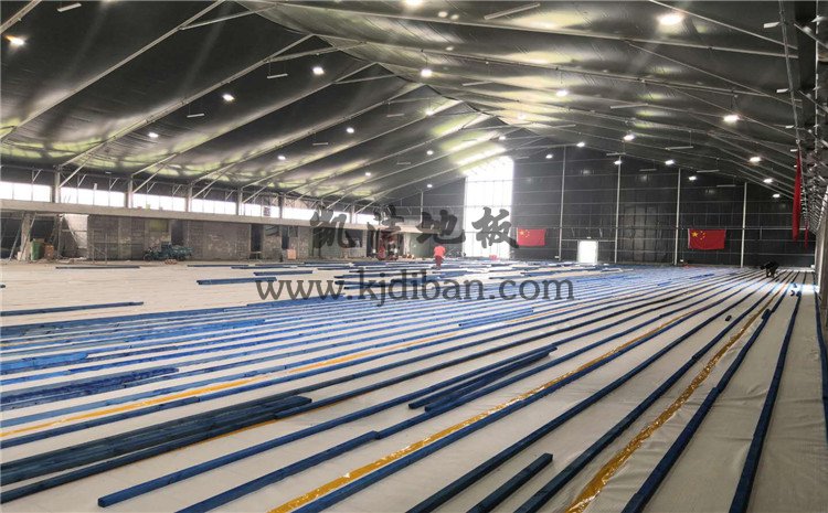 北京東五環常營體育館木地板項目-凱實木運動地板廠家